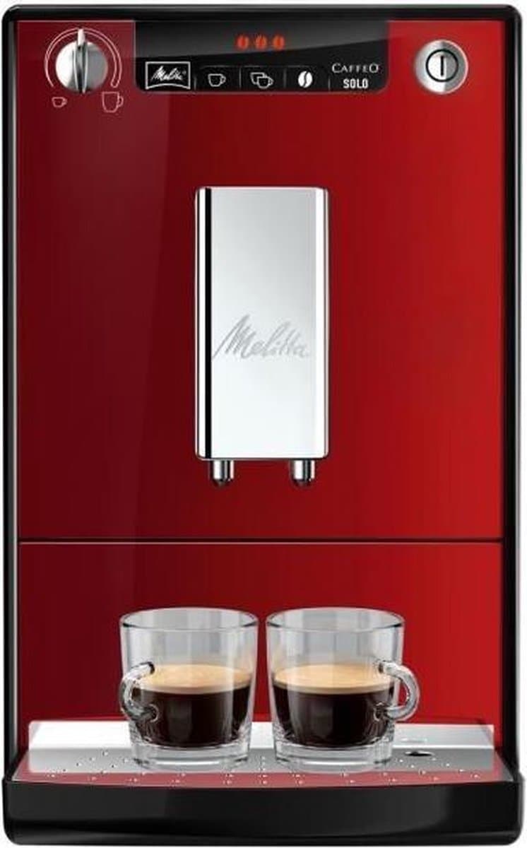 Solo volautomatische Espressomachine E950-204 chili rood