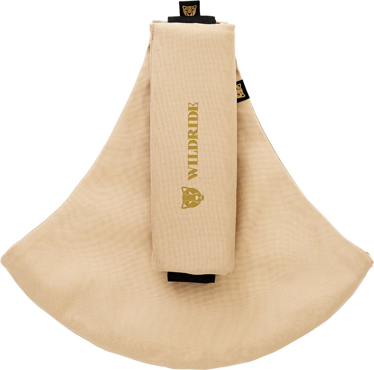 Wildride® Kinderdrager Beige - 100% Katoen - Lichtgewicht & Draagbaar - Heupdrager Voor Kinderen van 9 Maanden tot 4 Jaar - Draagzak voor Baby en Peuter - Baby Carrier - Tot 20 kg