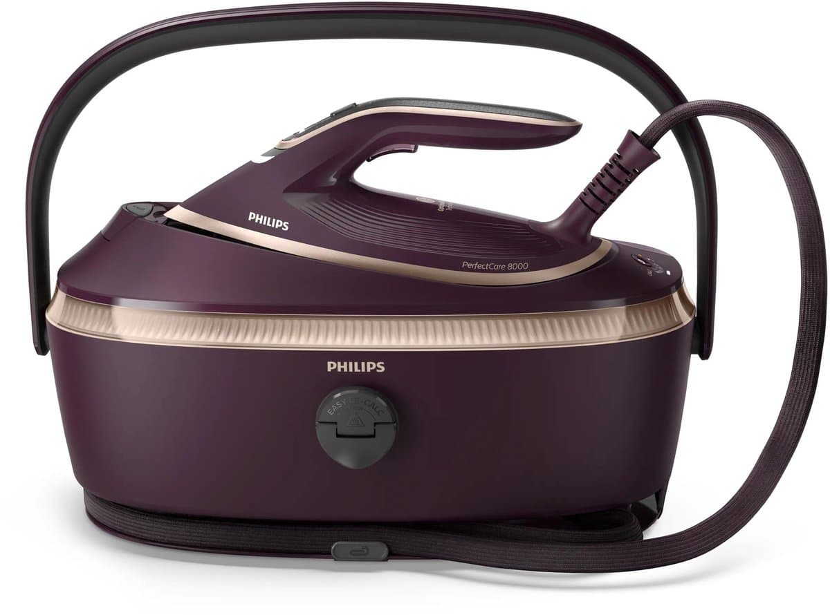 Philips PSG8300/30 stoomstrijkijzer station 3120 W 1,4 l SteamGlide Elite-zoolplaat Paars