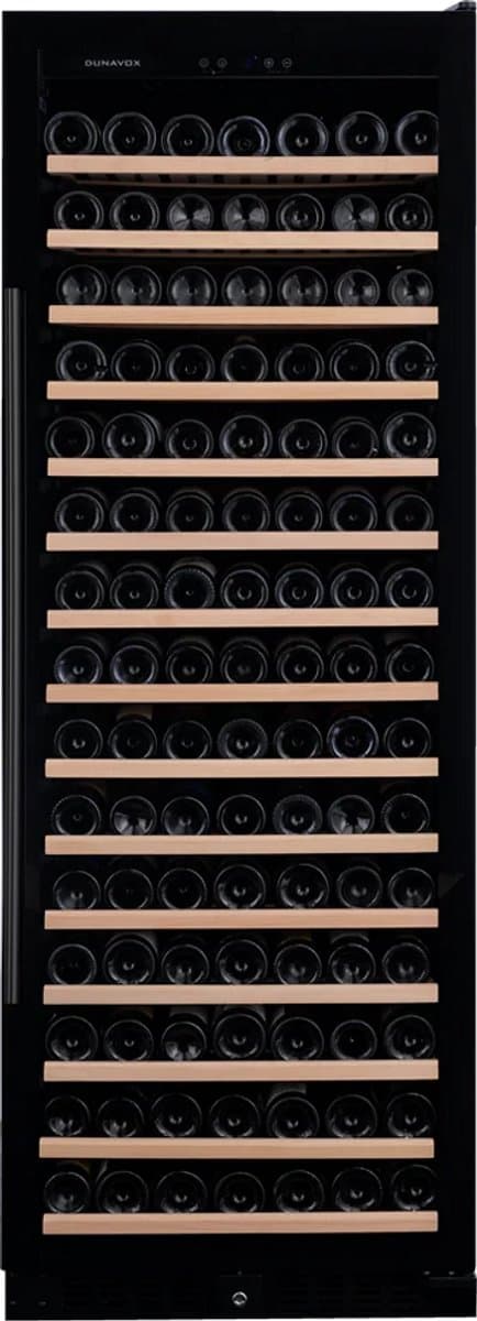 Dunavox Grande-194 Wijnkoelkast DX-194.490MBK 2 Zones Mat Zwart