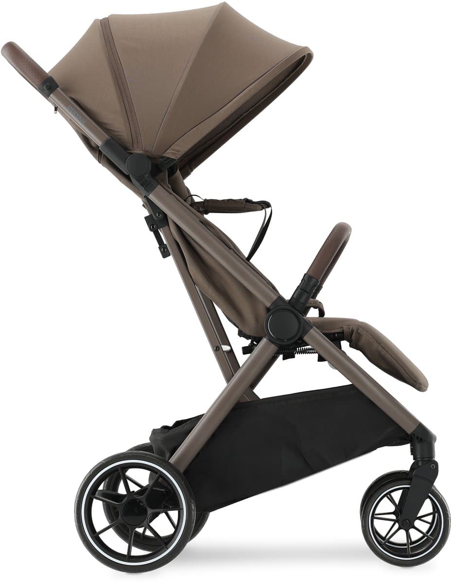 Deryan Rolo XL Buggy - Lichtgewicht Plooibuggy - Inklapbaar - Hazel