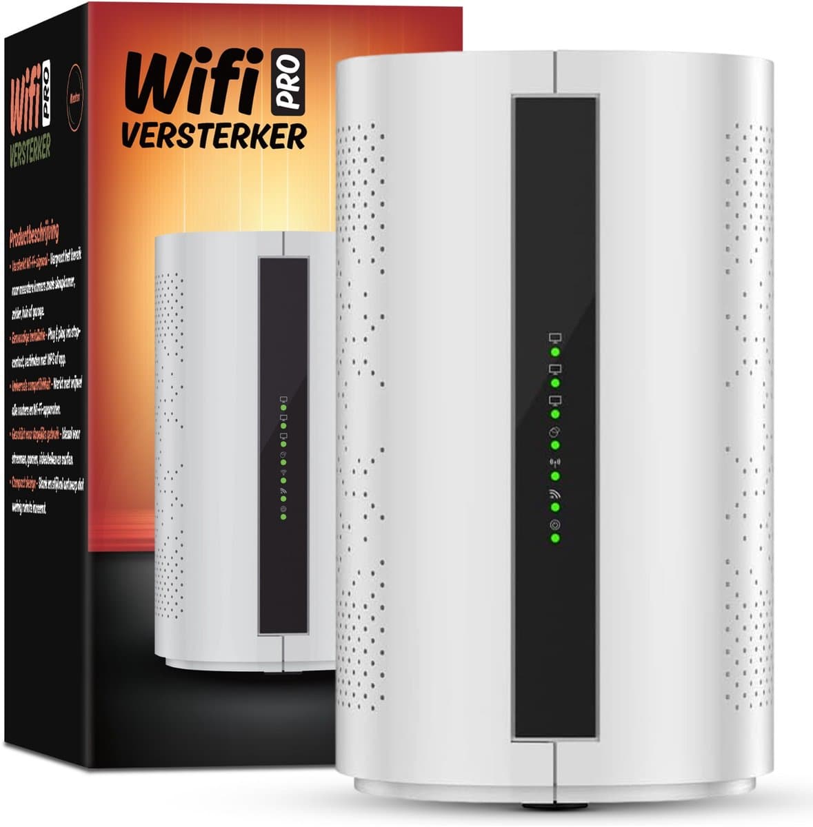 Neotex® WiFi-Versterker – Mobiele Router en Thuisrouter WiFi 6 Dual Band 2.4G/5G - Mesh WiFi