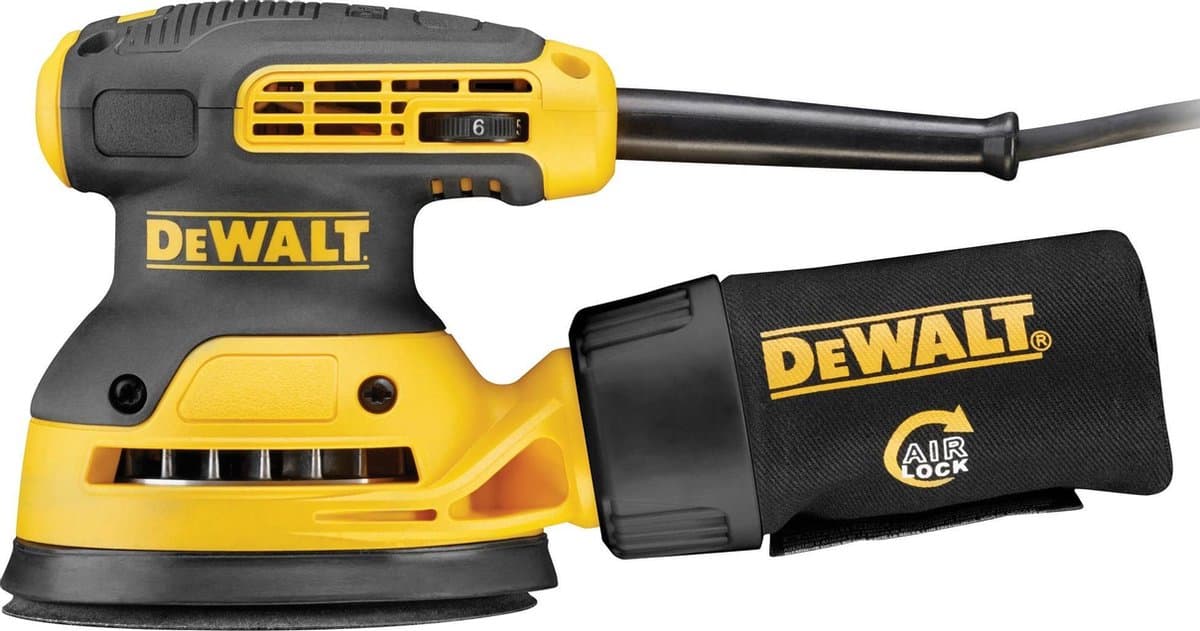 DeWalt DWE6423-QS 280W Excentrische Schuurmachine - 280 W - Ø 125 mm