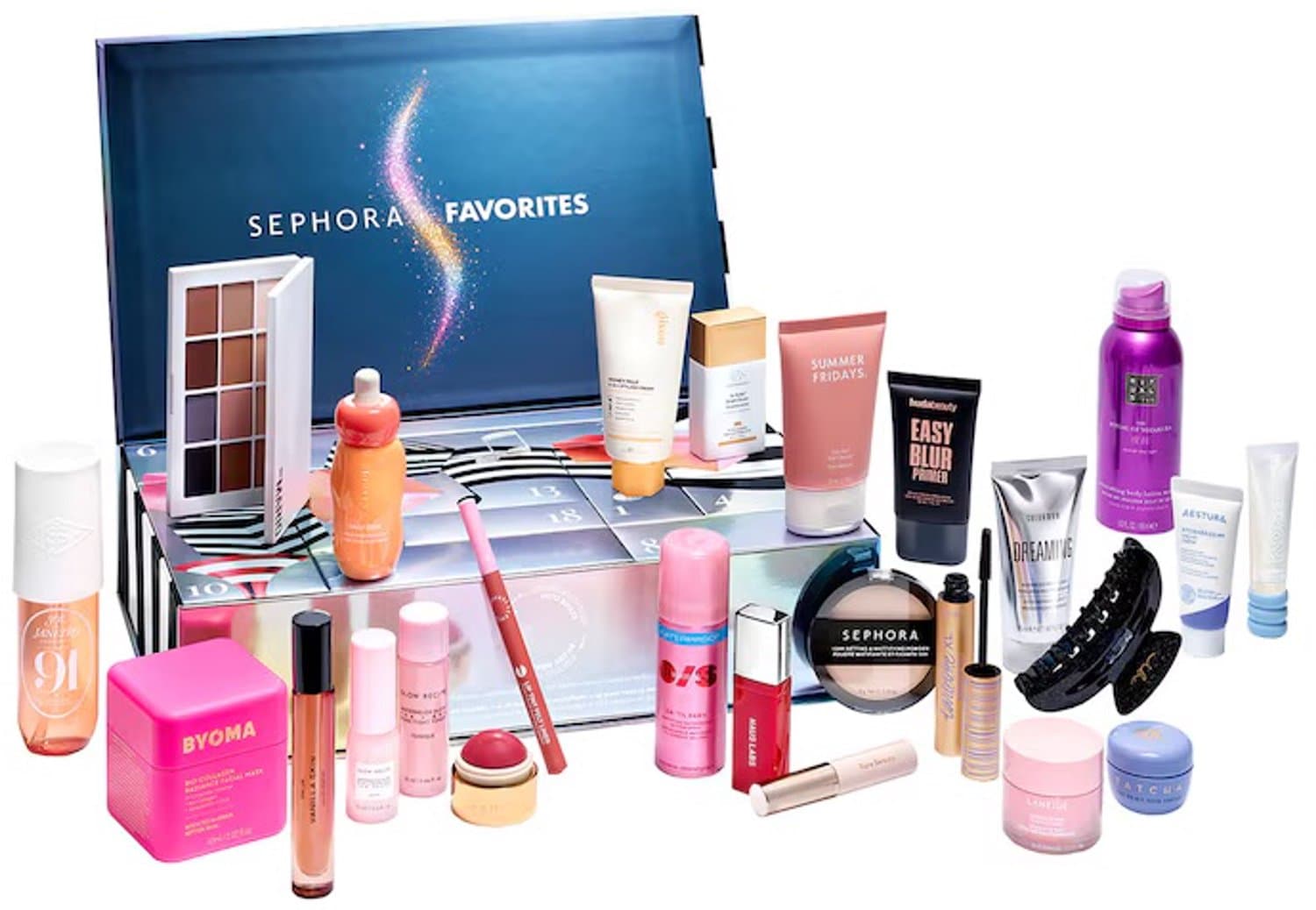 Sephora Favorites Adventskalender - Make-Up & Beauty - Geuren & Verzorging - Kerstcadeau - Feestdagen - Waarde meer dan €570,-