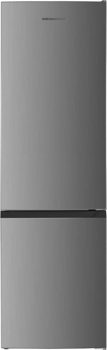 Heinner HC-HM262XE++ Koel-vriescombinatie – 262 L – Elektronische Temperatuurregeling – LED-verlichting – Omkeerbare Deur – RVS – 5 Jaar Garantie