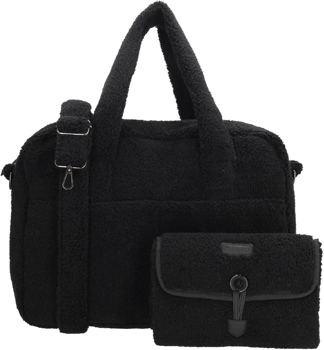 Beagles Lugo Luiertas - Teddy - Shopper - Baby - Mama Tas - Verschoningstas - Diaper Bag - Zwart