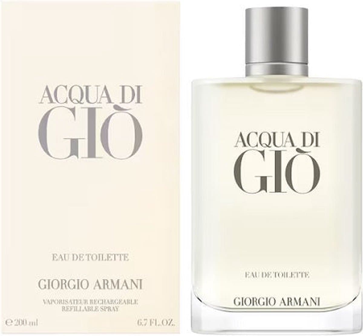 Giorgio Armani Acqua di Gio 200 ml Eau de Toilette - Herenparfum