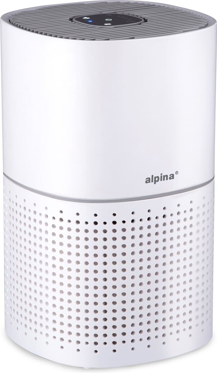 alpina Luchtreiniger met Ionisator - Air Purifier met HEPA Filter H11 - CADR: 240 m³/h - Air Cleaner voor Ruimtes tot 28 m²