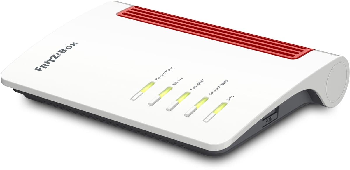 FRITZ!Box 5530 Glasvezel/AON - Router - Mesh Master - Dual-band - WiFi 6 - 600 Mbps - 2400 Mbps