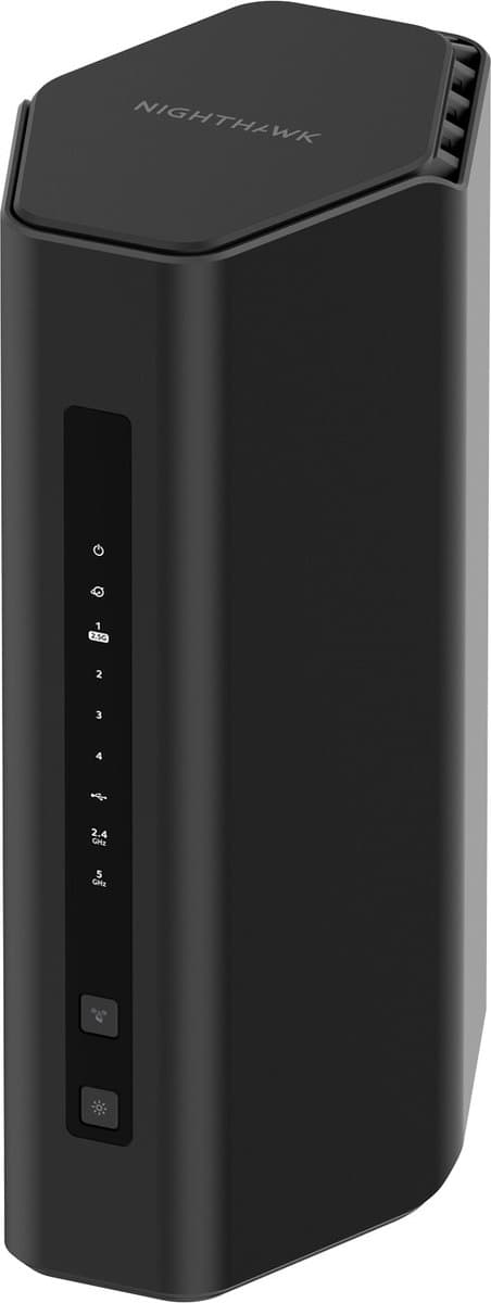 NETGEAR Nighthawk RS200 - Router - WiFi Versterker - WiFi 7 - 6500 Mbps - Dual band