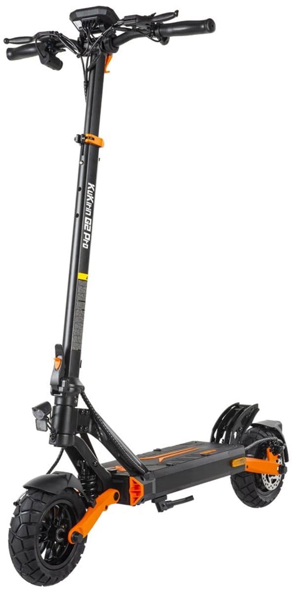 KuKirin G2 Pro(ABE) Elektrische scooter - 9inch luchtbanden - 65km actieradius - 48V 15.6Ah accu - Maximumsnelheid 20 km/u - zwart
