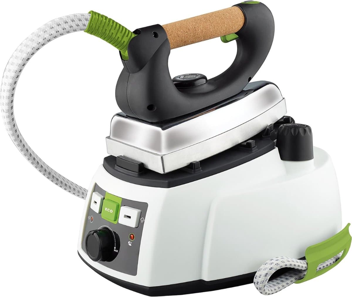 Aura® Strijkijzer met stoomgenerator - strijkijzer met stoom - Strijkijzer - Wit - 35cm x 25cm x 27cm