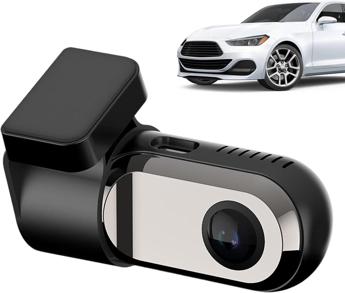 Autodashcam Waterdicht Groothoek - Compact Voertuigcamera