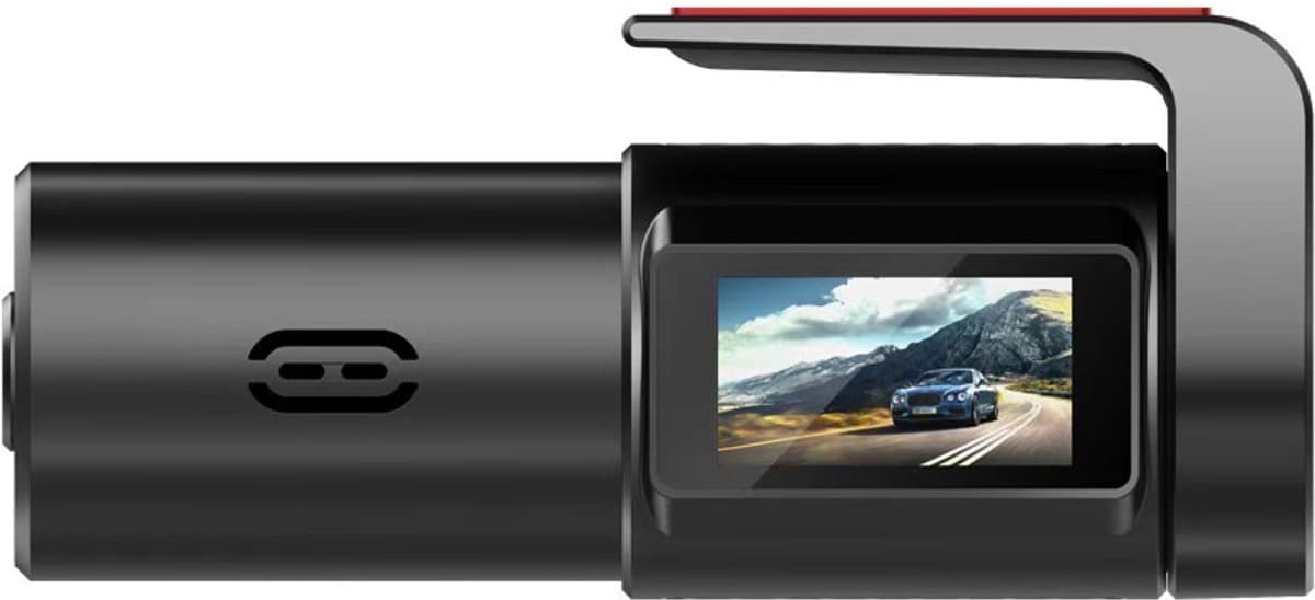 Dashcam - Frontcamera - Autocamera - 1080P - WiFi - Autodashcam - Met 0,96 inch minischerm - Met SD-kaart - Parkeerbewaking - Nachtzicht - 140° groothoek - App-bediening - G-sensor - Eenvoudig te installeren - Zwart