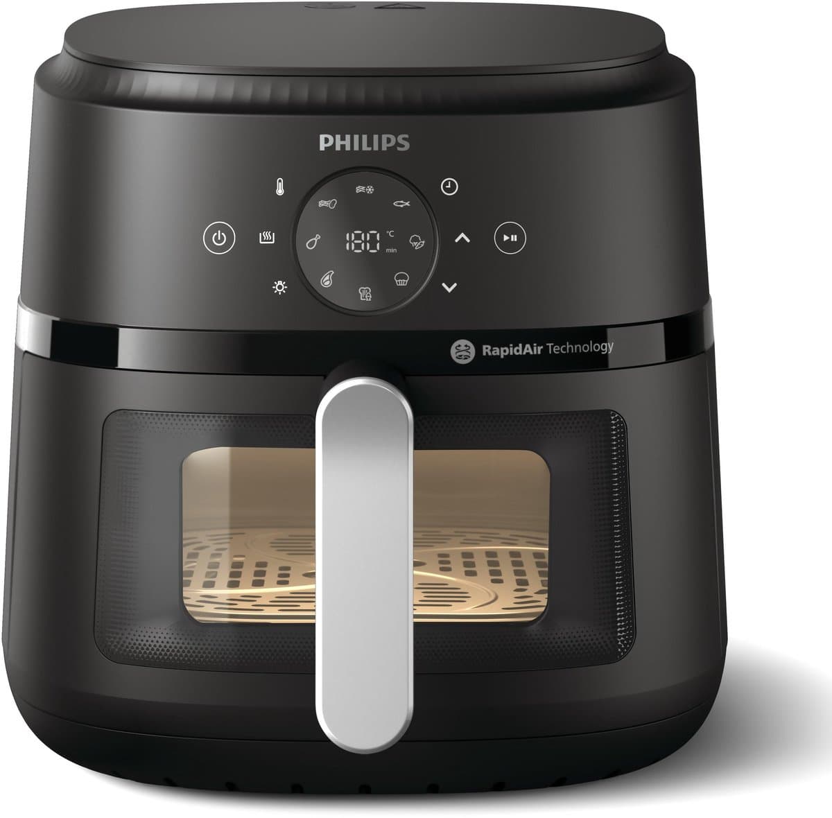 Philips 2000 serie - NA231/00 - Heteluchtfriteuse - 6.2 Liter - 1700 Watt - Zwart
