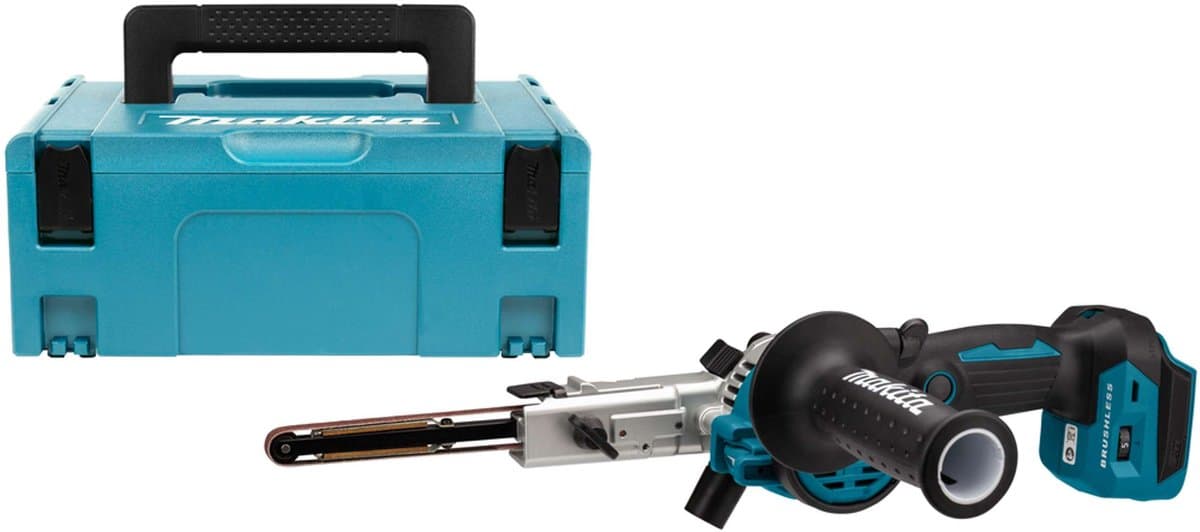 18V BL LXT bandschuurmachine (Alleen machine) in doos - MAKITA DBS180ZJ