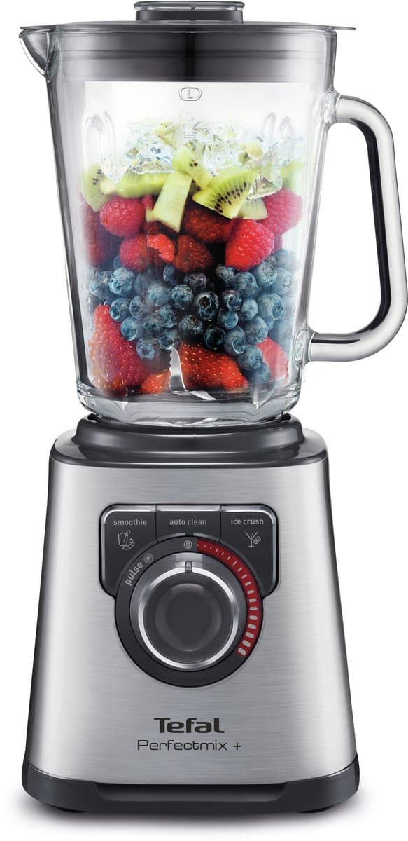 Tefal Perfectmix BL811D - High Speed Blender - 1.5L - Smoothie Maker - 3 Automatische Programma's - Pulse Functie - Hittebestendige Kan - 1200W - RVS