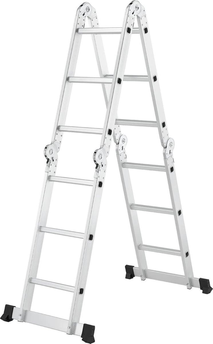 Multifunctionele vouwladder 4 in 1 - 3.6M