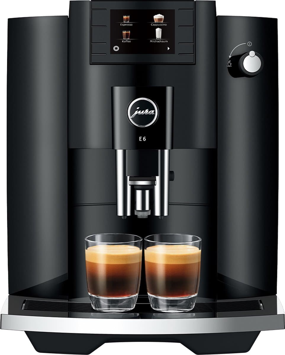 JURA - E6 Piano Black (EC) - Volautomatische espressomachine