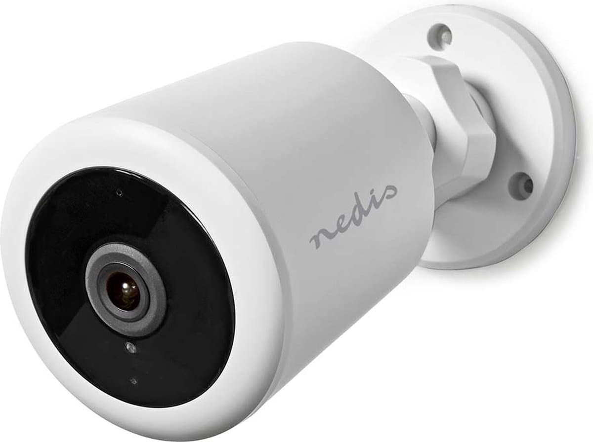Nedis SmartLife Beveiligingscamera - Extra camera voor SLNVR201CWT Camera Systeem - Full HD 1080p - IP65 - Nachtzicht - Wit