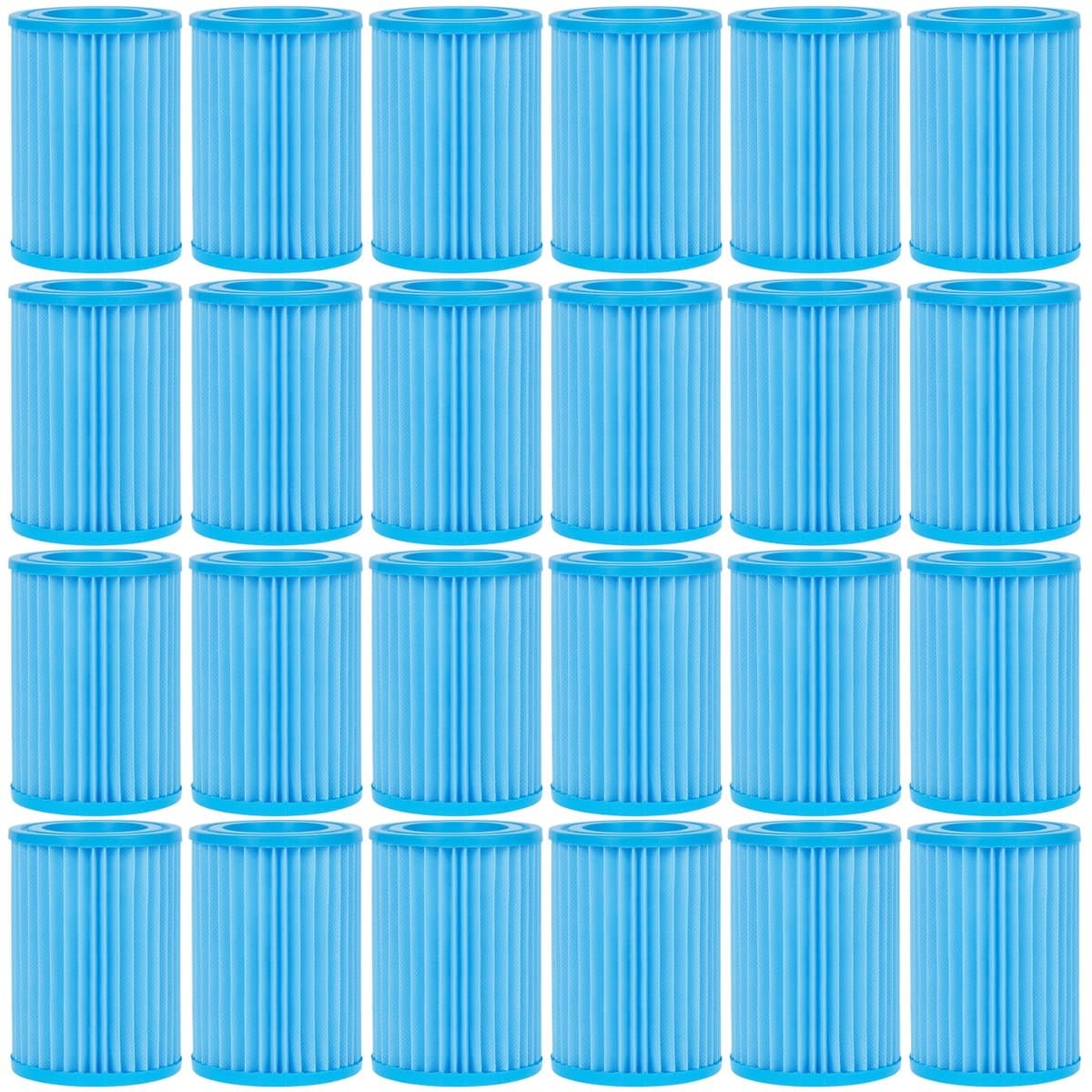 VirtuFit Anti Bacteriële Cartridge bundel voor Zwembad Filterpomp Type II - 24 stuks