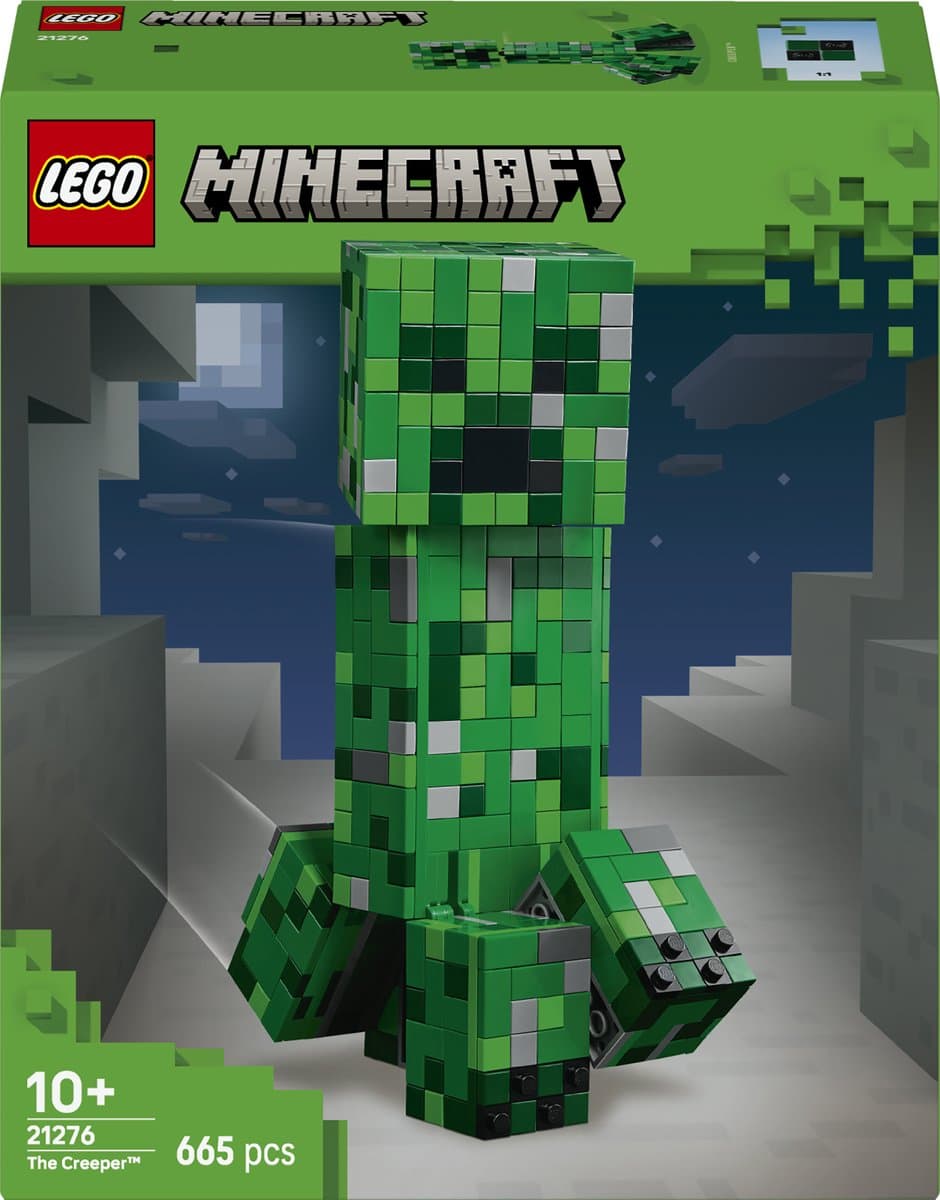 LEGO Minecraft De Creeper Actiefiguur Bouwpakket - 21276