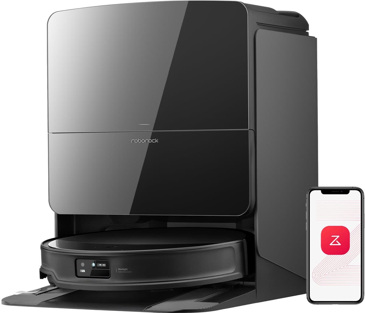 Roborock Saros 10R-Robotstofzuiger Met Dweilfunctie-22000Pa-7,98 cm Ultraslank Ontwerp-Vuildetectiesysteem-80℃ Warmwatermopwas-Zelfreinigend Station & Anti-Klit Borstels-Slimme spraakassistent-S8 maxv ultra Upgrade