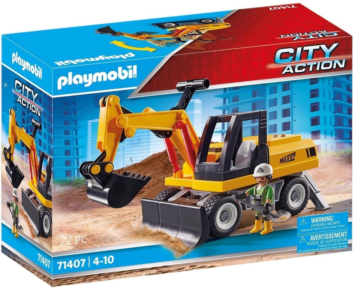 PLAYMOBIL City Action Graafmachine 71407