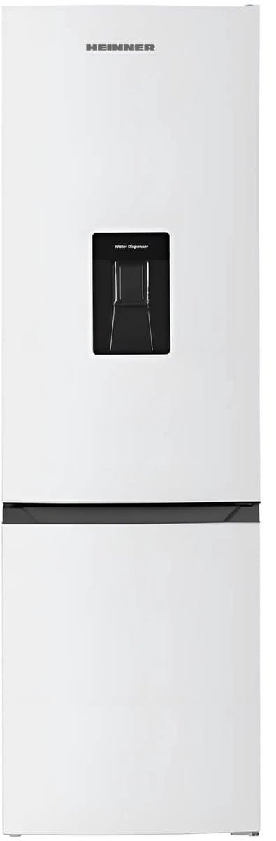 Heinner HC-HM260WDE++ Koel-vriescombinatie met Waterdispenser – 260 L – Elektronische Temperatuurregeling – Omkeerbare Deuren – Wit – 5 Jaar Garantie