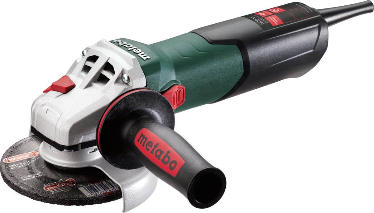 Metabo W 9-125 Quick Haakse Slijpmachine Compacte Klasse