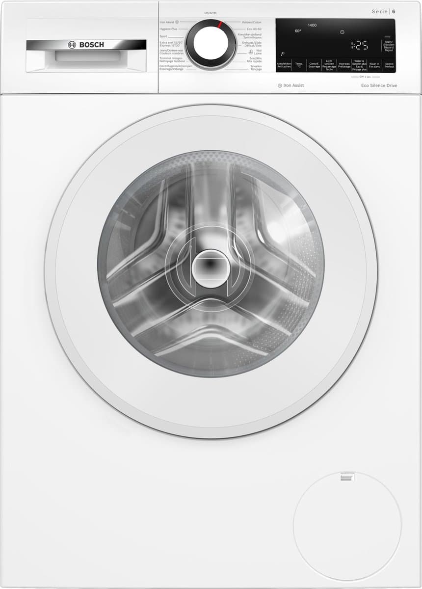 Bosch WGG244ZAFG - Serie 6 - Wasmachine met stoom - 9 kg - 1400 rpm - Energielabel A - Iron Assist: vermindert kreukels tot 50% - Bespaar water met ActiveWater Plus -NL/FR Display