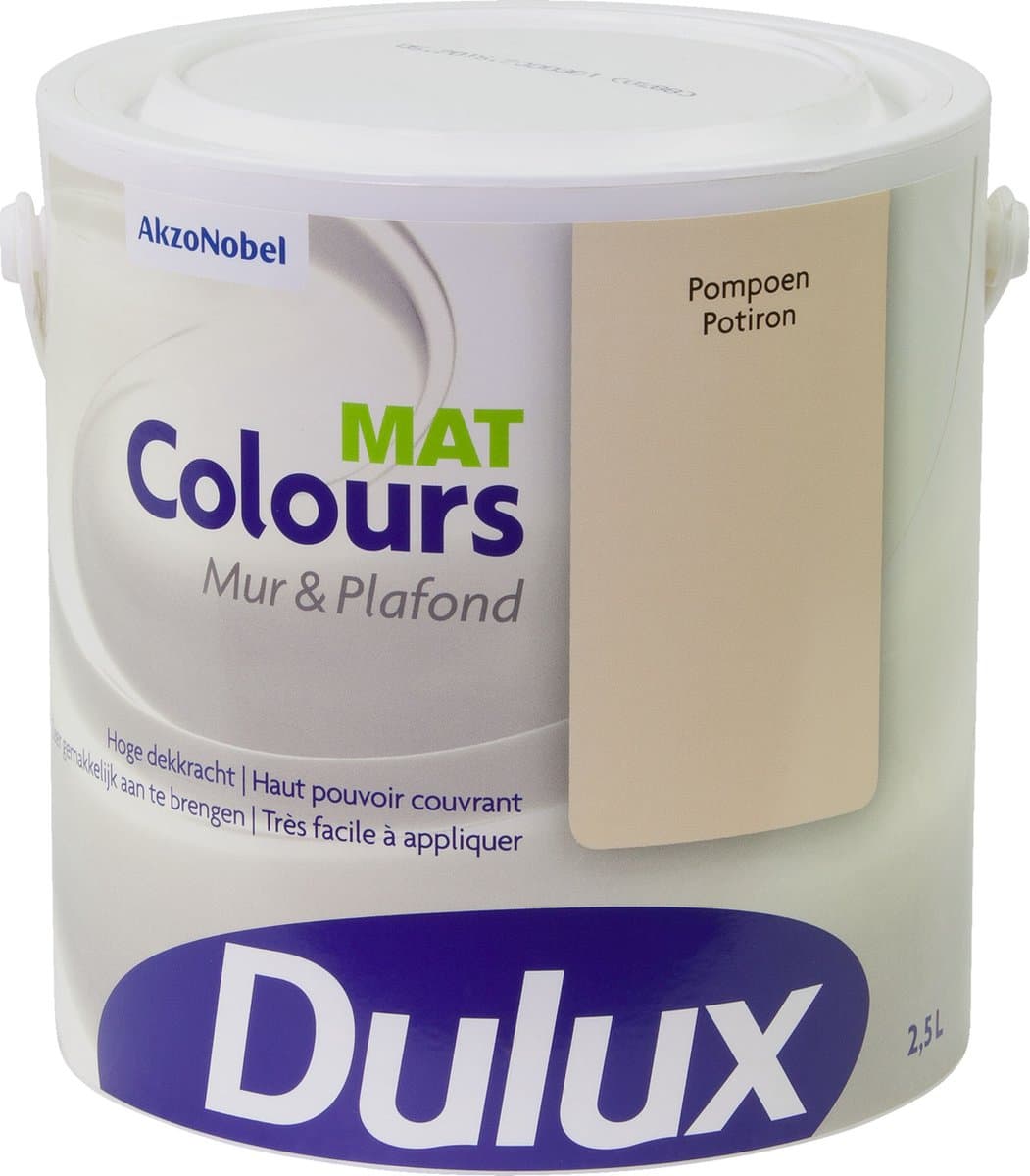 Dulux - Colours Mur & Plafond Mat - Pompoen - 2,5 L