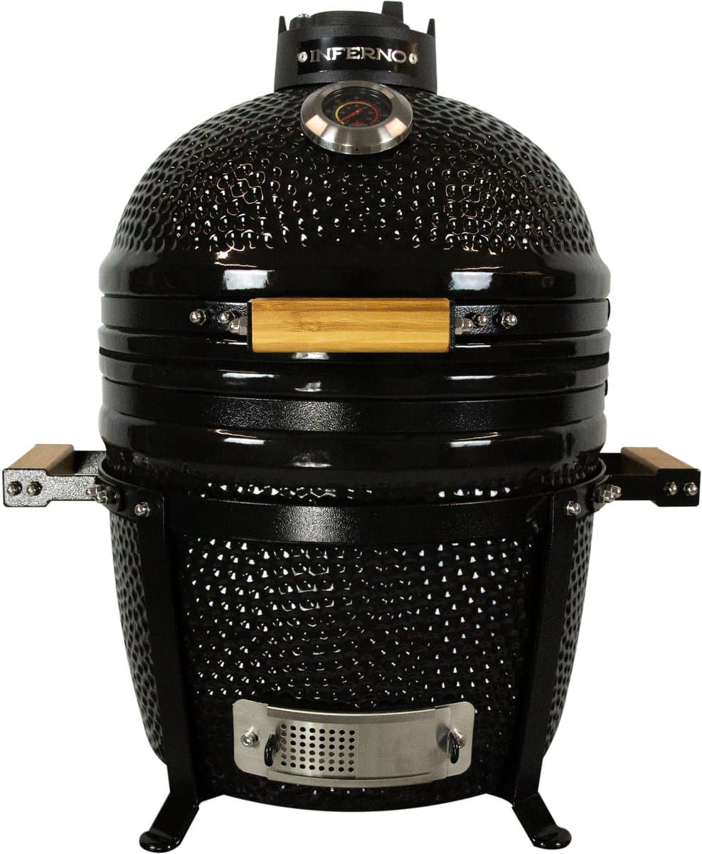 Inferno Compact Kamado Barbecue - Grilloppervlakte 34cm / 13inch - Zwart