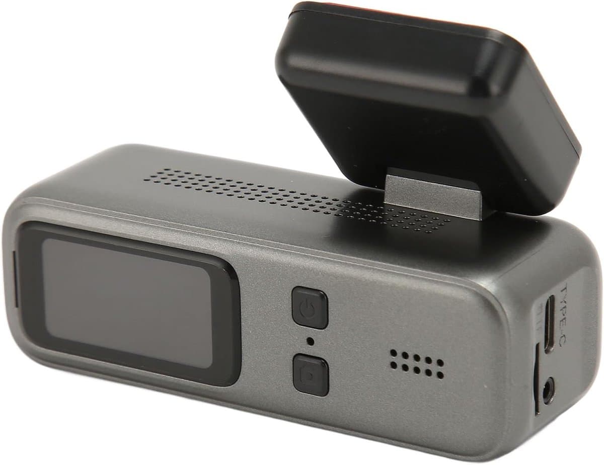 1080P WiFi-dashcam, draadloze autocamera, rijrecorder, 170-graden groothoeklens, dashcam met parkeerbewaking en opnamefunctie.