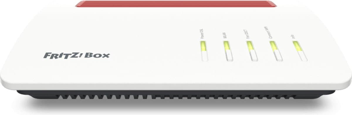 FRITZ!Box 7590 AX - Router - Mesh - WiFi Repeater - Dual-Band - AX WiFi 6 - 1200 + 2400 Mbps