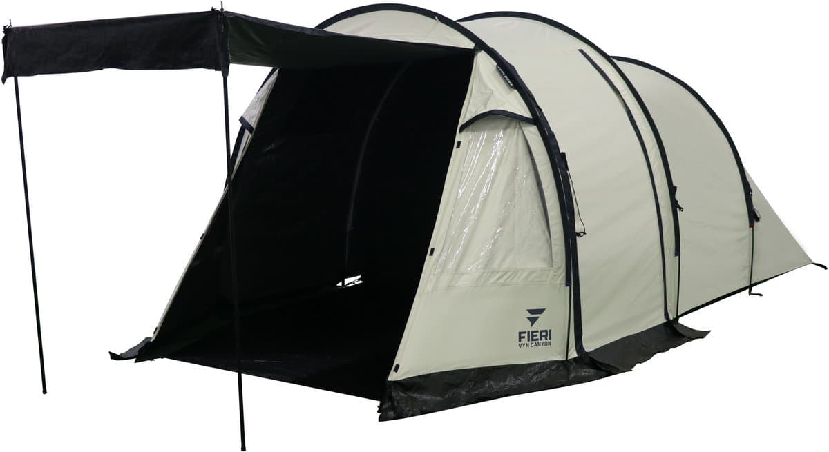 Fieri VYN Canyon Cooldome Tunneltent - 4 Persoons Tent - Ruim & Waterdicht