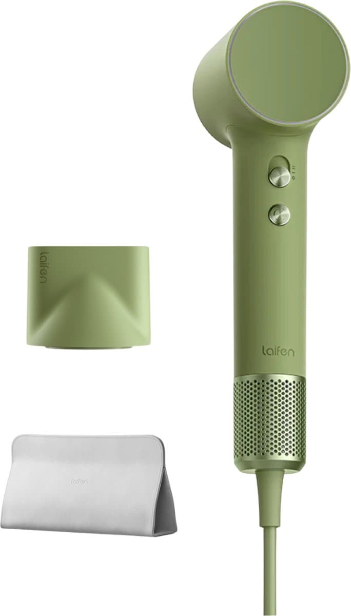 Laifen Mini High Speed Fohn - Reisfohn – 3 Warmtestanden – Ionische Technologie – Kindermodus – Compact