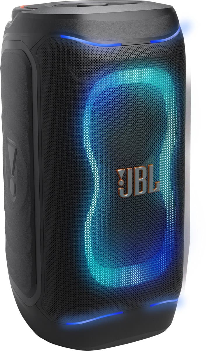 JBL PartyBox 130 - NIEUW - Draadloze Bluetooth Party Speaker - Opvouwbare Handgreep - Spatwaterdicht - LED verlichting - 15 uur - Zwart