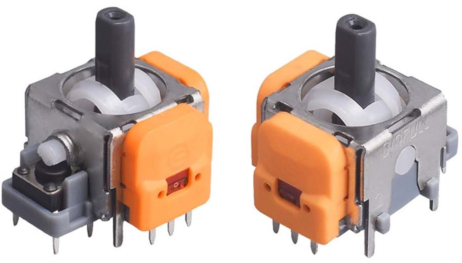 CLUTCHR - Hall Effect Joystickmodules voor PS5 DualSense Controller – Set van 2 – Analoge Joysticks – Controller Reparatie