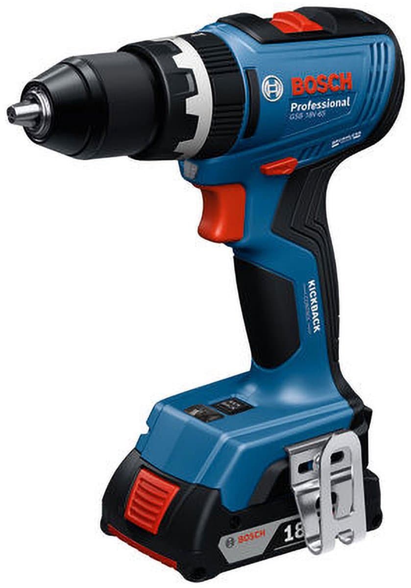 Bosch GSB 18V-65 Professionele accu klopboormachine 18 V 65 Nm Brushless Solo
