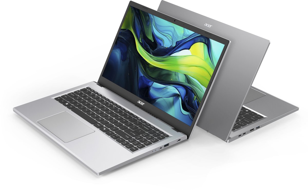 Acer Aspire Go 15 AG15-71P-587Q - Laptop - 15.6 inch - Core 5 - 16GB - 512 GB SSD - Zilver