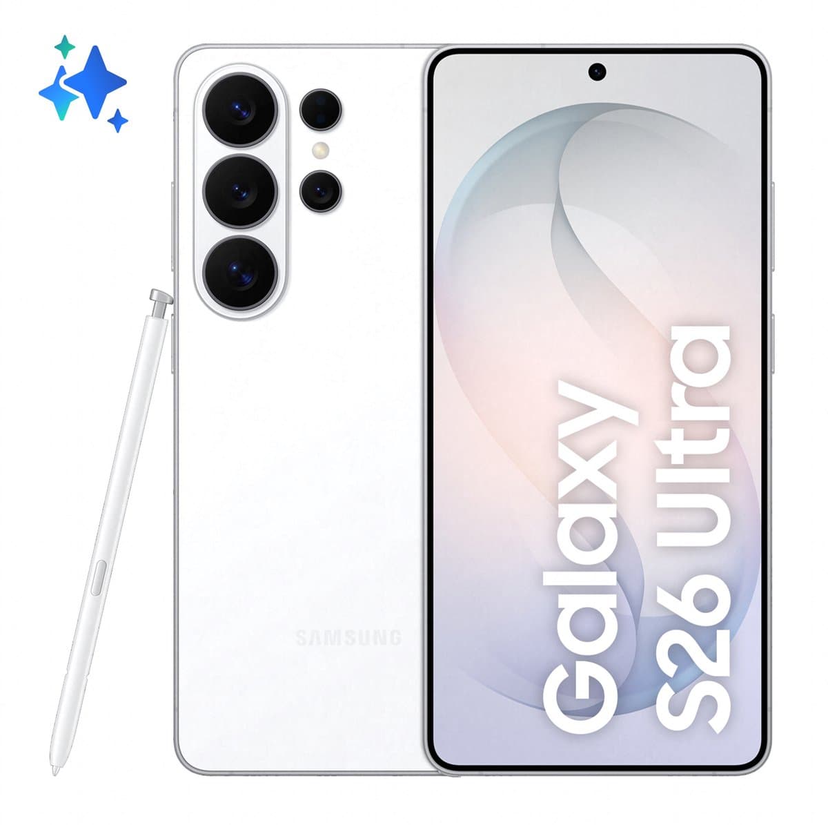 Samsung Galaxy S26 Ultra - 512GB - White