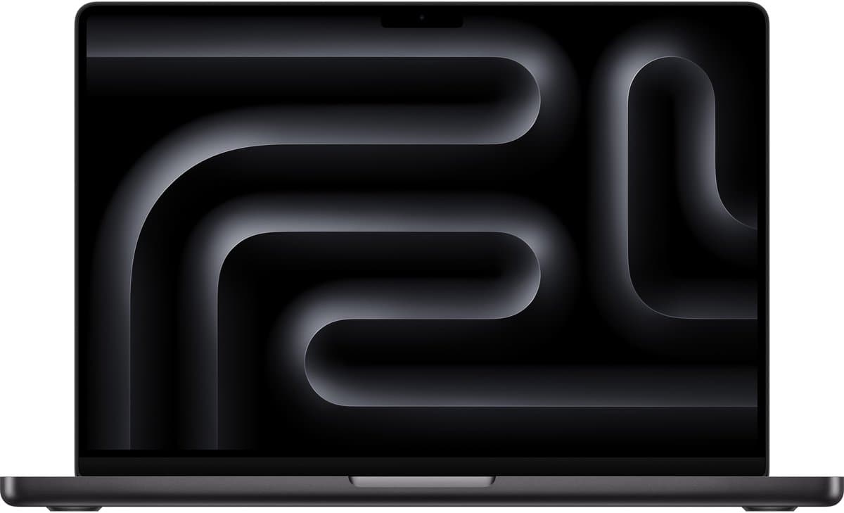 Apple MacBook Pro 2024 14,2'' - M4, 10 Core CPU, 10 Core GPU, 16GB RAM, 512 GB SSD, Qwerty, Space Zwart