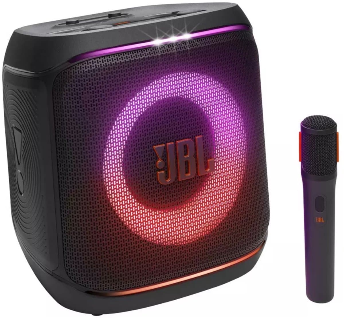 JBL PartyBox Encore 2 - Draadloze Bluetooth Speaker - Met Microfoon Draadloos - Karaoke Set - LED verlichting - 15 uur - IPX4 - Zwart