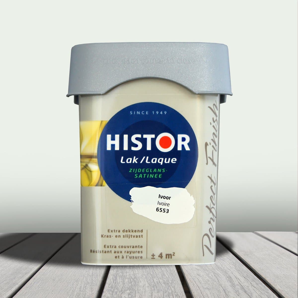 Histor Perfect Finish Lak Zijdeglans 0,25 liter - Ivoor