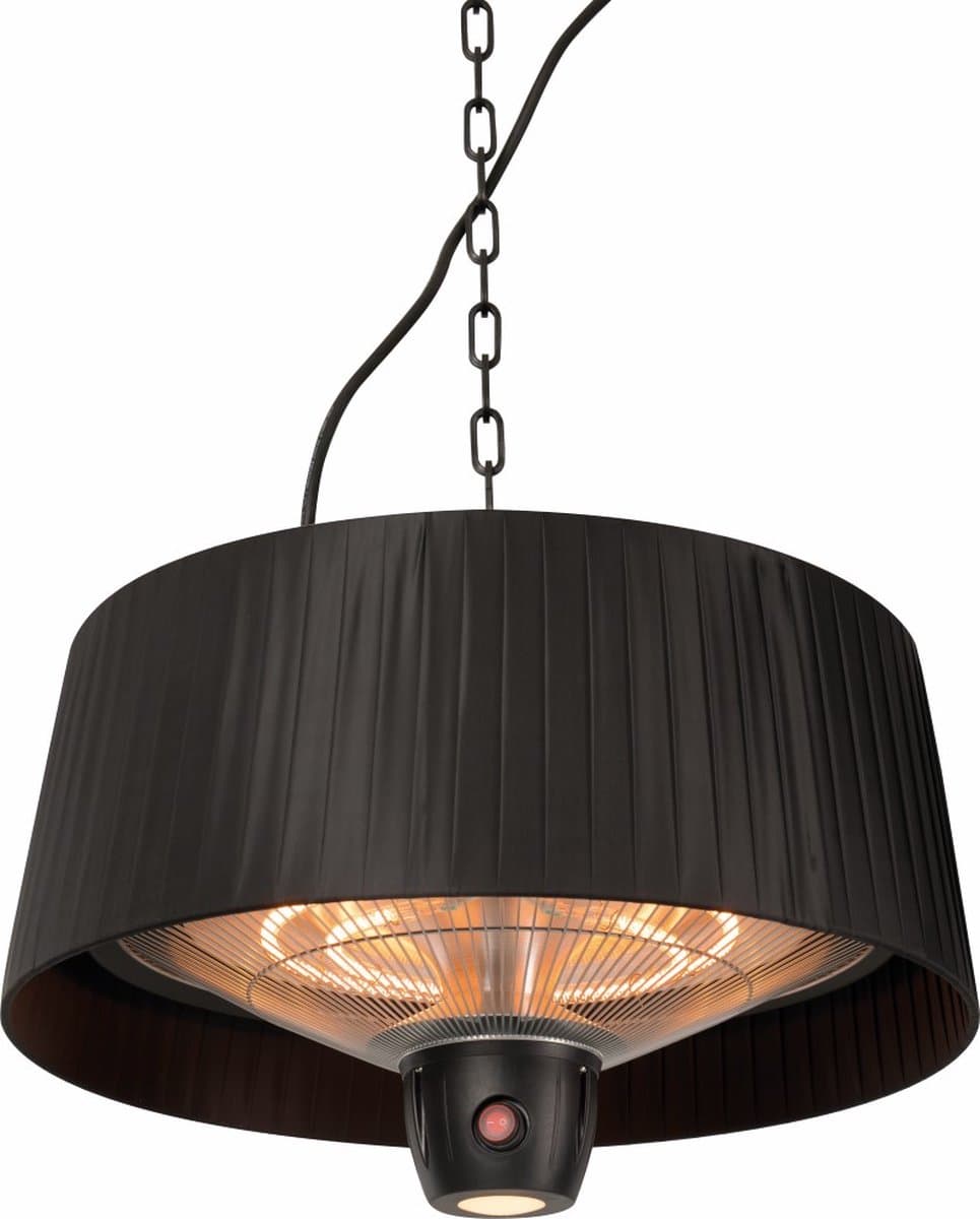 Sunred - Artix - Bright lijn - Zwart - Hangend model - Terrasverwarmer - Infraroodstraling - 1500 W - ECO - 3 standen - LED - Afstand bestuurbaar - Elektrische heater
