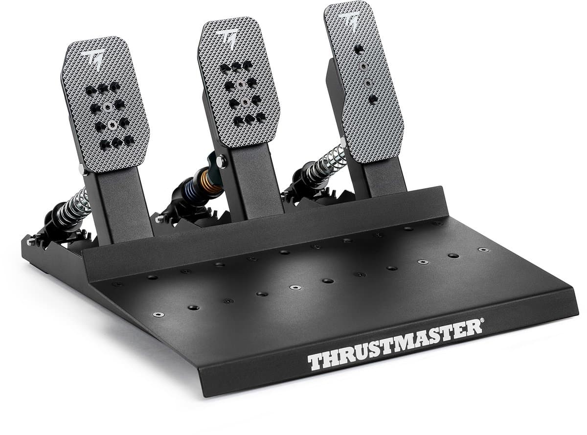 Thrustmaster Raceline Pedals III LC - Simracing-Pedaalset met 3 Pedalen - Load Cell-Sensor (100 kg) - PS5, PS4, Xbox Series X|S, Xbox One, PC