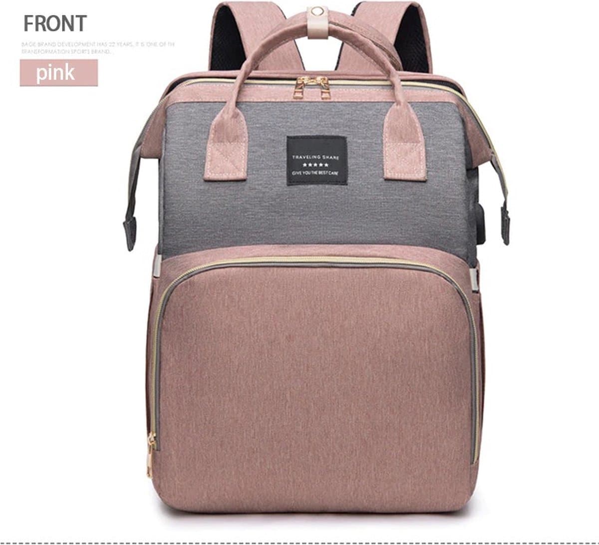 Baby Tas - Baby Rugzak - Baby Luiertas - Luier Tas - Baby Tassen - Opberg Tas + Wieg - Luiertas - Luiertas Rugzak - Wieg Rugtas