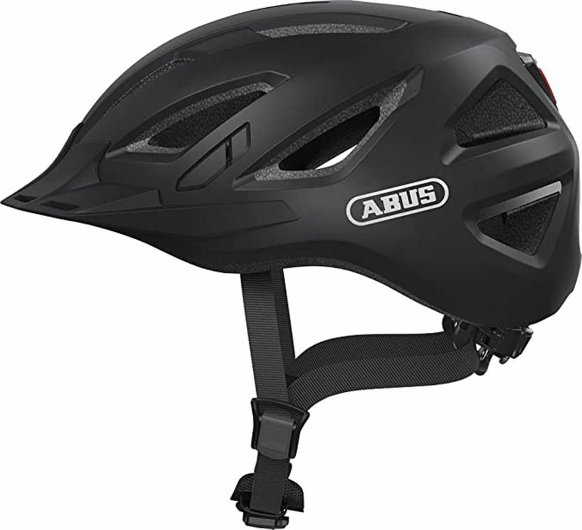Fietshelm ABUS URBAN-I 3.0 velvet black L - 56-61 cm - zwart - Geschikt voor gebruik op elektrische fietsen - stadsfietsen - 300 g