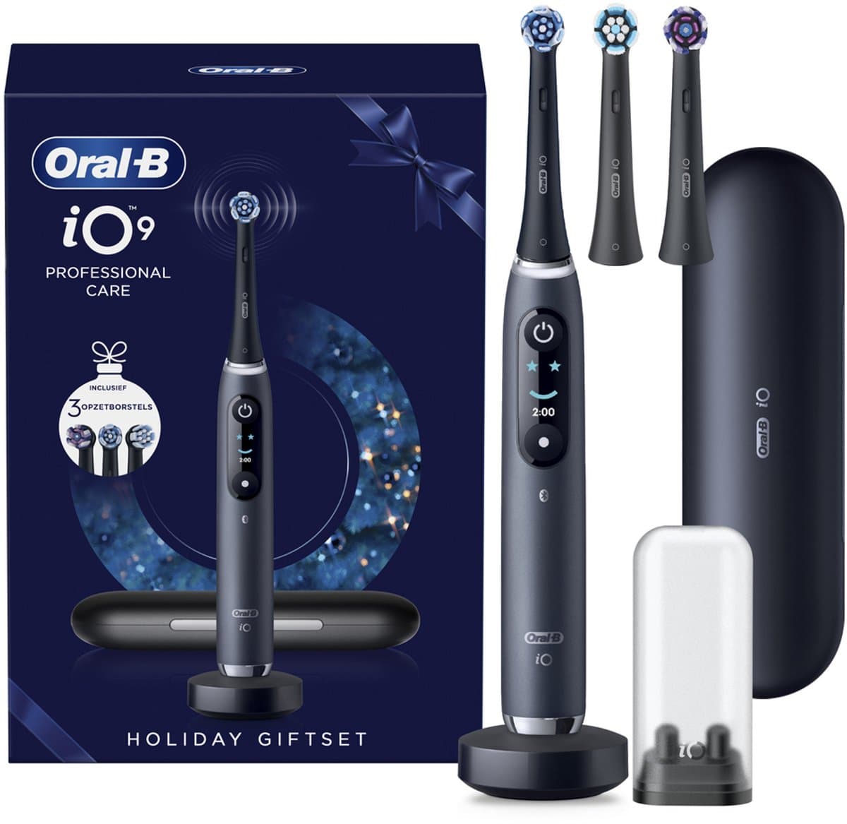 Oral-B iO9 Elektrische Tandenborstel - Holiday Giftset